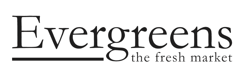 Evergreens the fresh market logo